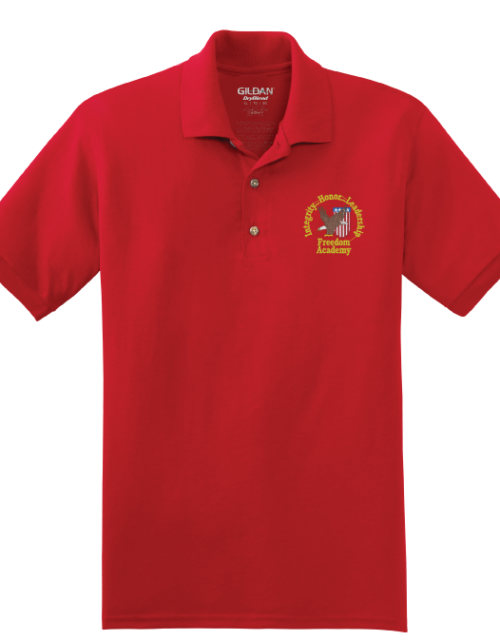 Freedom Academy Gildan® - DryBlend® 6-Ounce Jersey Knit Sport Shirt